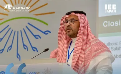 [:ar]كابسارك يسلط الضوء على دور التمويل في  تحقيق  الحياد الصفري خلال قمة المناخ بالتعاون مع معهد اقتصاديات الطاقة في اليابان (2)