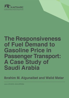 The Responsiveness of Fuel Demand to Gasoline Price in Passenger Transport (1)
