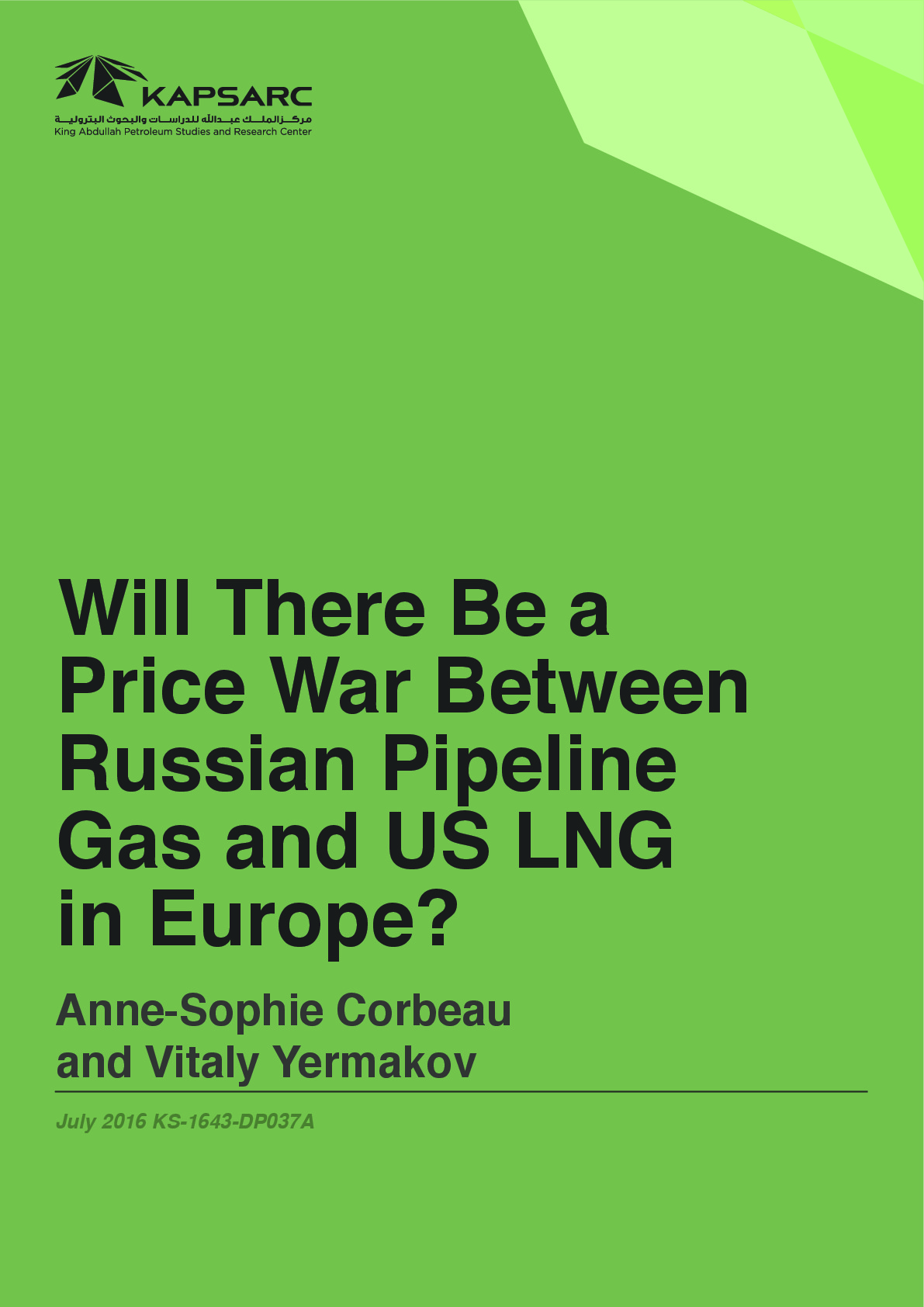 Will There Be a Price War Between Russian Pipeline Gas &#038; US LNG in Europe? (1)