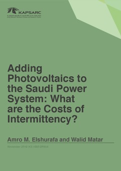 Adding Photovoltaics to the Saudi Power System: What are the Costs of Intermittency? (1)