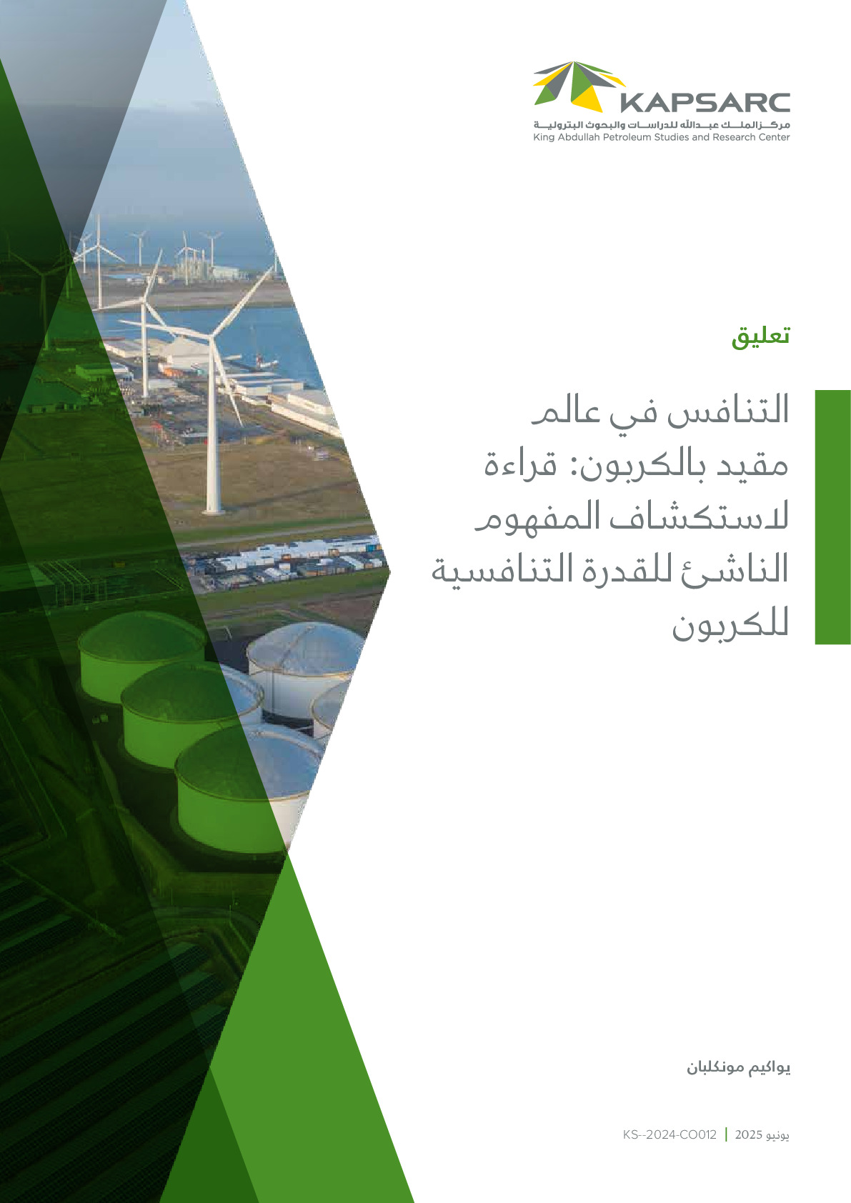 Competing in a Carbon-Constrained World: Exploring the Emerging Concept of Carbon Competitiveness (3)