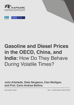 Gasoline and Diesel Prices in the OECD, China, and India: How Do They Behave During Volatile Times? (1)