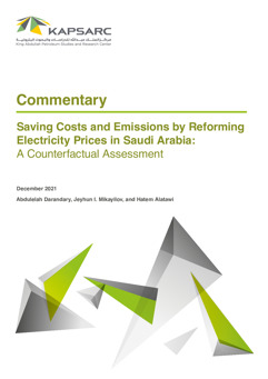 Saving Costs and Emissions by Reforming Electricity Prices in Saudi Arabia: A Counterfactual Assessment (1)