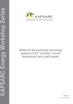 Models for the economies and energy systems of GCC countries (1)