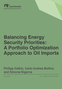 Balancing Energy Security Priorities: A Portfolio Optimization Approach to Oil Imports (1)