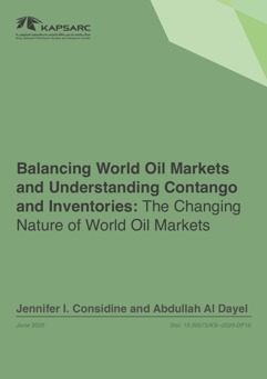 Balancing World Oil Markets and Understanding Contango and Inventories: The Changing Nature of World Oil Markets (1)