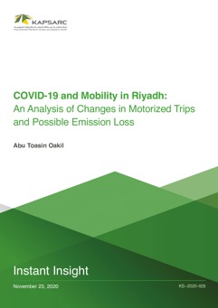 COVID-19 and Mobility in Riyadh: An Analysis of Changes in Motorized Trips and Possible Emission Loss (1)