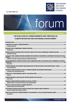Carbon Markets and Related Opportunities for the Gulf