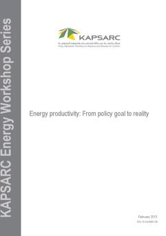 Energy productivity: From policy goal to reality (1)