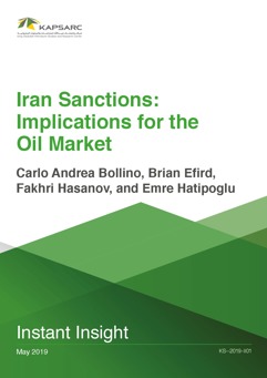 Iran Sanctions: Implications for the Oil Market (1)