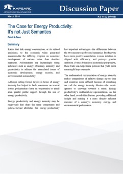 The Case for Energy Productivity: It’s Not Just Semantics (1)
