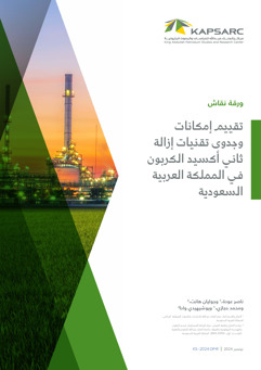 Assessing the Potential and Feasibility of Carbon Dioxide Removal (CDR) Technologies in Saudi Arabia (2)