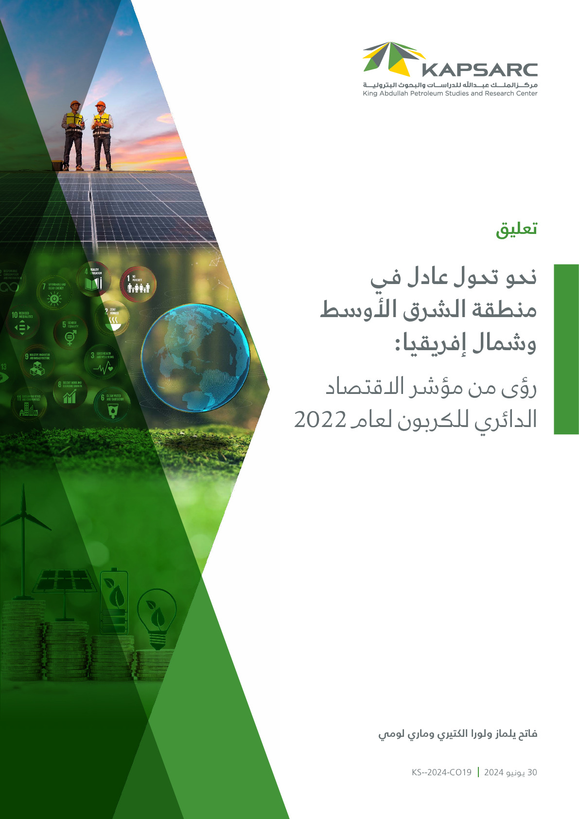 Toward Just Transitions in the MENA Region: Insights from the 2022 Circular Carbon Economy Index (2)