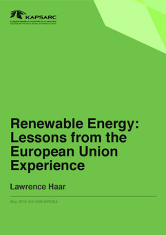 Renewable Energy: Lessons from the EU Experience (1)