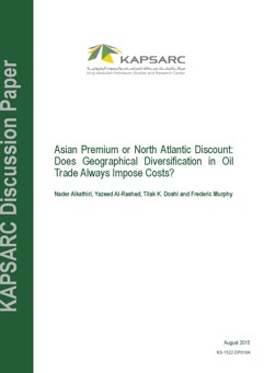 Asian Premium or North Atlantic Discount: Does Geographical Diversification in Oil Trade Always Impose Costs? (1)