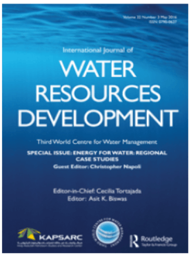 مجلة دولية تنشر ورقة عمل “كابسارك” حول استخدام الطاقة لتوفير المياه