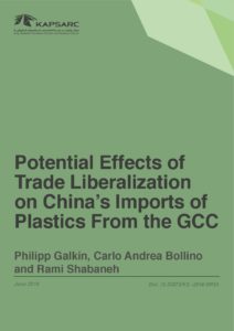 Potential Effects of Trade Liberalization on China’s Imports of Plastics From the GCC