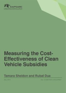 Measuring the Cost-Effectiveness of Clean Vehicle Subsidies