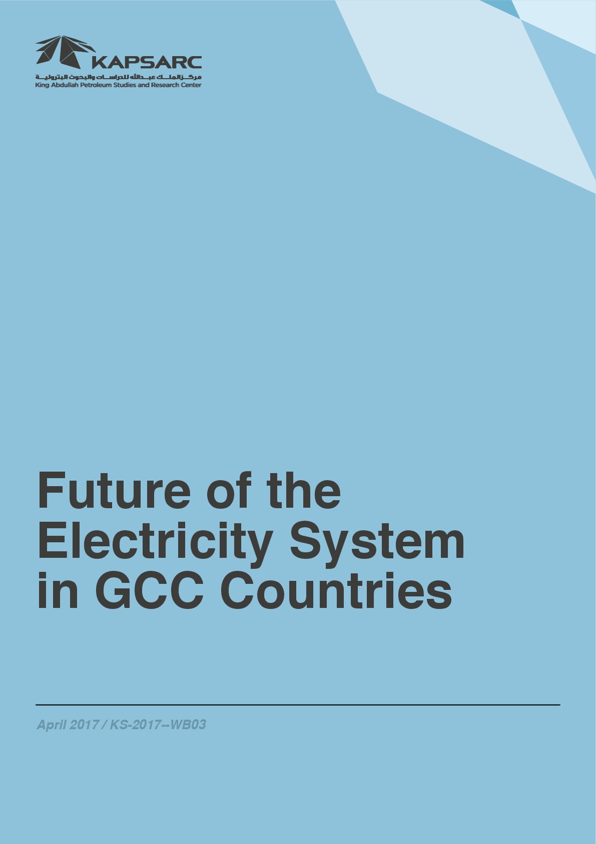 Future of the Electricity System in GCC Countries