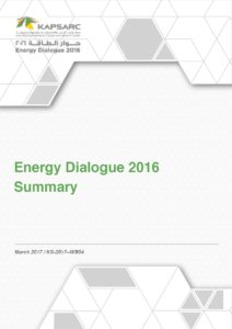 Energy Dialogue 2016 Summary