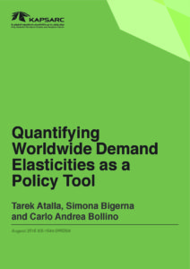 Quantifying Worldwide Demand Elasticities as a Policy Tool