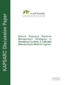 Natural Resource Revenue Management Strategies in Developing Countries: A Calibrated Macroeconomic Model for Uganda