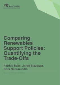 Comparing Renewables Support Policies: Quantifying the Trade-Offs