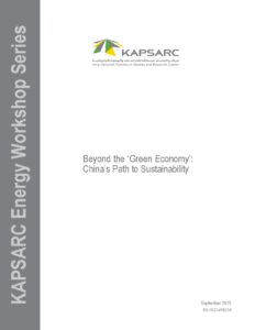 Beyond the ‘Green Economy’: China’s Path to Sustainability