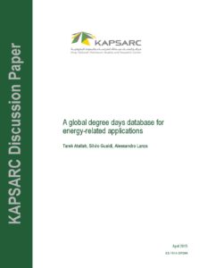 A global degree days database for energy-related applications
