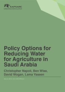 Policy Options for Reducing Water for Agriculture in Saudi Arabia