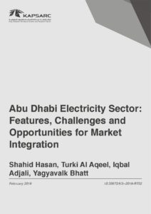 Abu Dhabi Electricity Sector – Features, Challenges and Opportunities for Market Integration