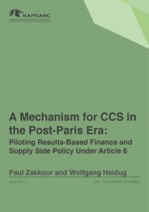 A Mechanism for CCS in the Post-Paris Era