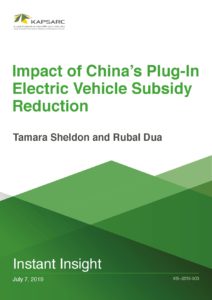 Impact of China’s Plug-In Electric Vehicle Subsidy Reduction
