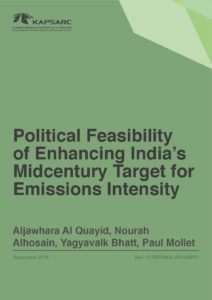 Political Feasibility of Enhancing India’s Midcentury Target for Emissions Intensity