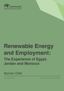 Renewable Energy and Employment: The Experience of Egypt, Jordan and Morocco