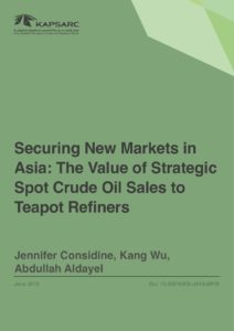 Securing New Markets in Asia: The Value of Strategic Spot Crude Oil Sales to Teapot Refiners