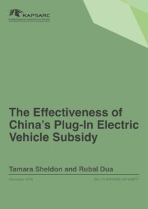 The Effectiveness of China’s Plug-In Electric Vehicle Subsidy