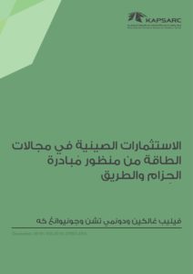 الاستثمارات الصينية في مجالات الطاقة من منظور مُبادرة الحِزام والطريق