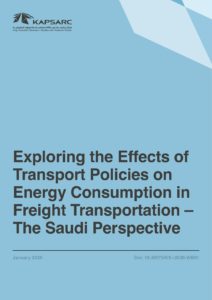 Exploring the Effects of Transport Policies on Energy Consumption in Freight Transportation – The Saudi Perspective