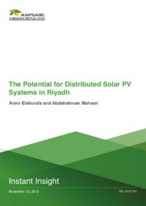 The Potential for Distributed Solar PV Systems in Riyadh