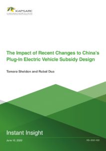 The Impact of Recent Changes to China’s Plug-In Electric Vehicle Subsidy Design