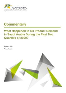 What Happened to Oil Product Demand in Saudi Arabia During the First Two Quarters of 2020?