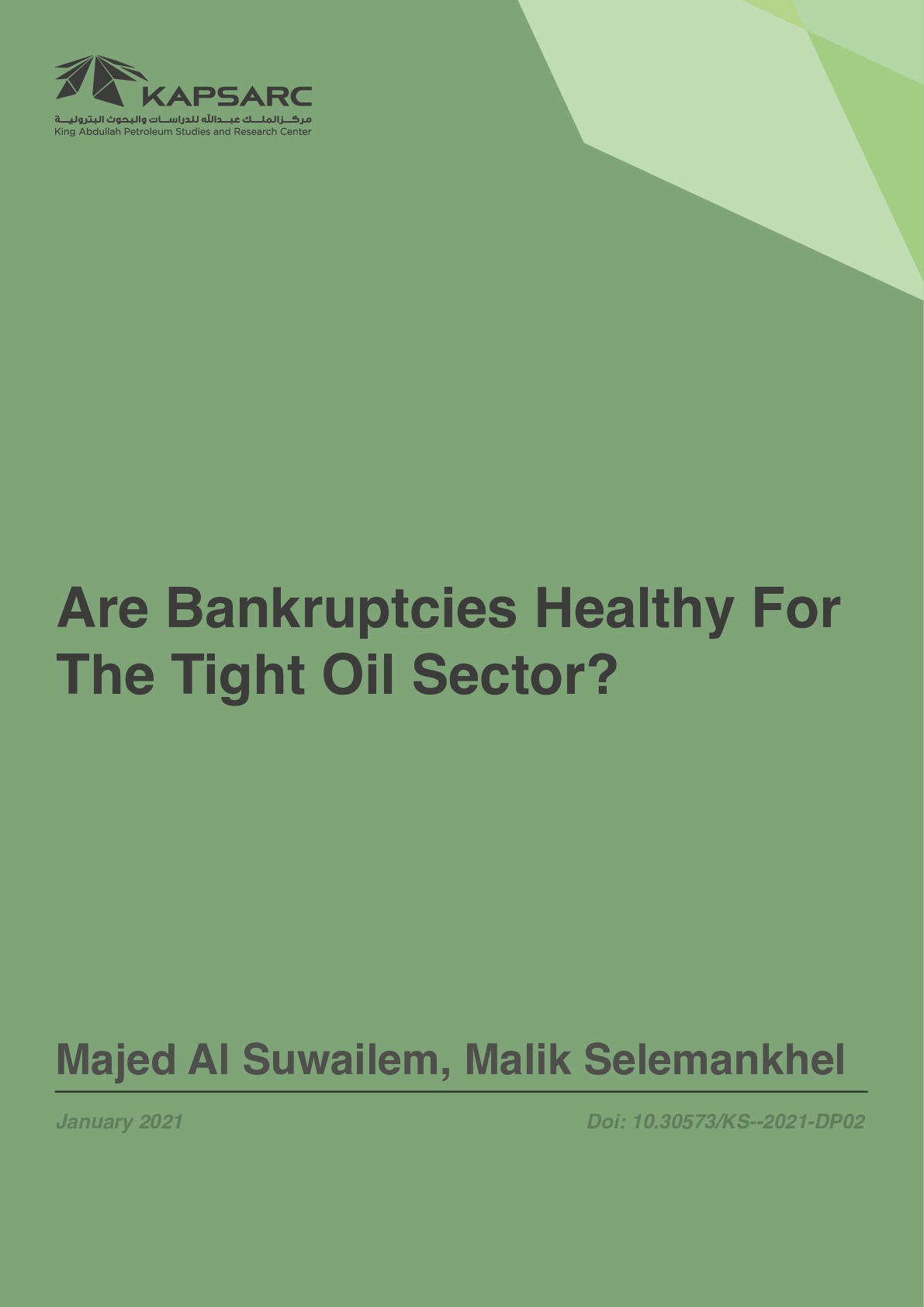 Are Bankruptcies Healthy For The Tight Oil Sector?