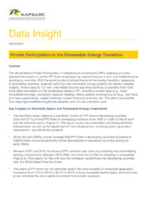 Private Participation in the Renewable Energy Transition