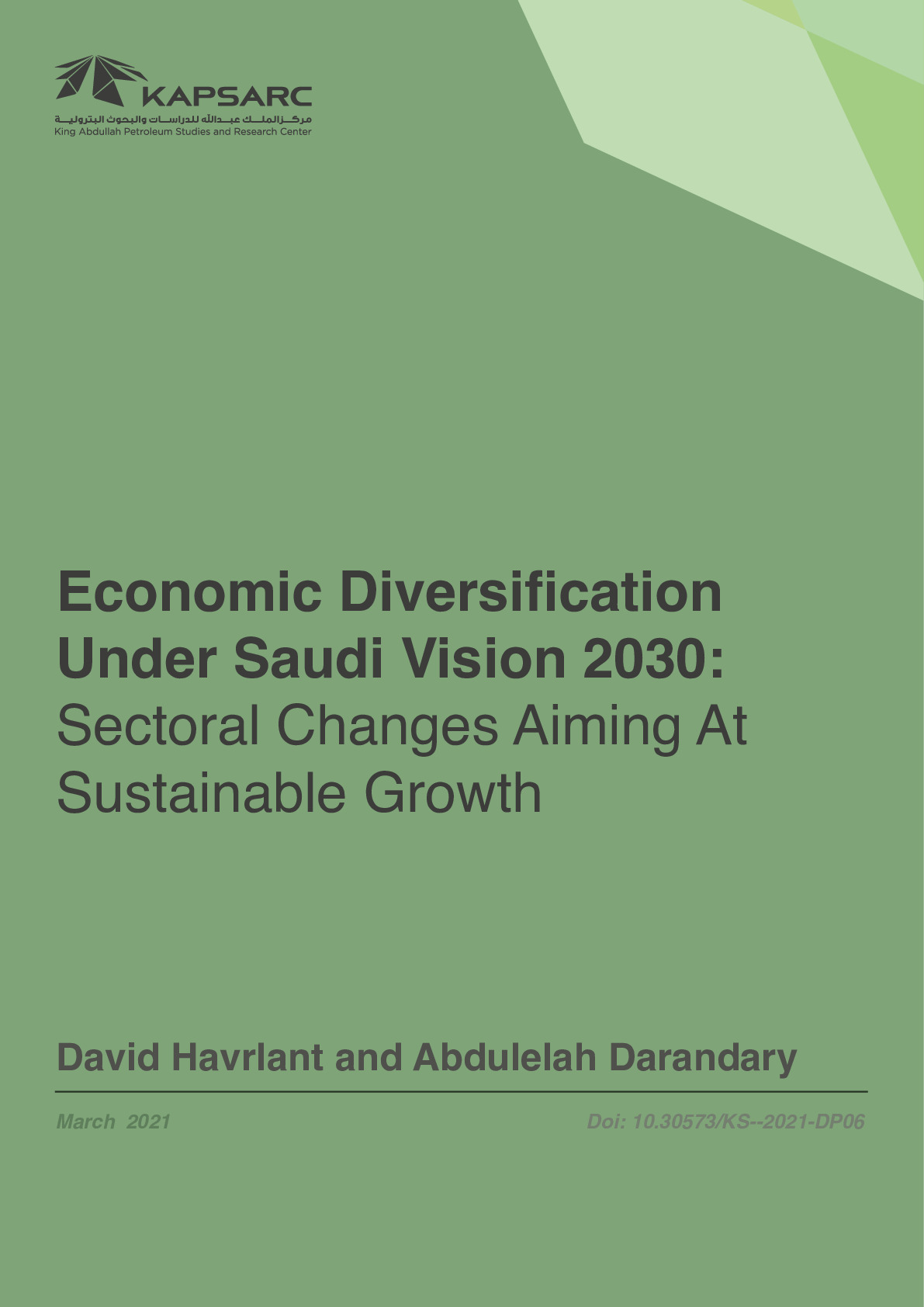 thesis on economic diversification