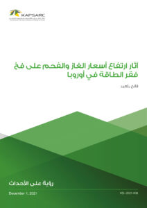 آثار ارتفاع أسعار الغاز والفحم على فخ الفقر في مجال الطاقة بأوروبا