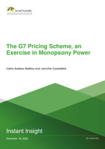 The G7 Pricing Scheme, an Exercise in Monopsony Power