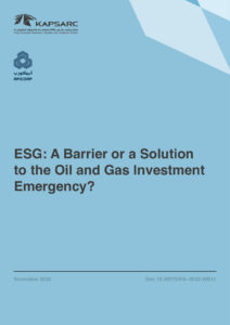 ESG: A Barrier or a Solution to the Oil and Gas Investment Emergency?