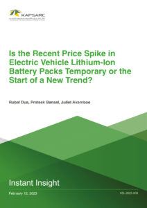 Is the Recent Price Spike in Electric Vehicle Lithium-Ion Battery Packs Temporary or the Start of a New Trend?