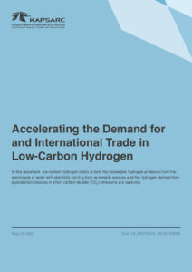 Accelerating the Demand for and International Trade in Low-Carbon Hydrogen